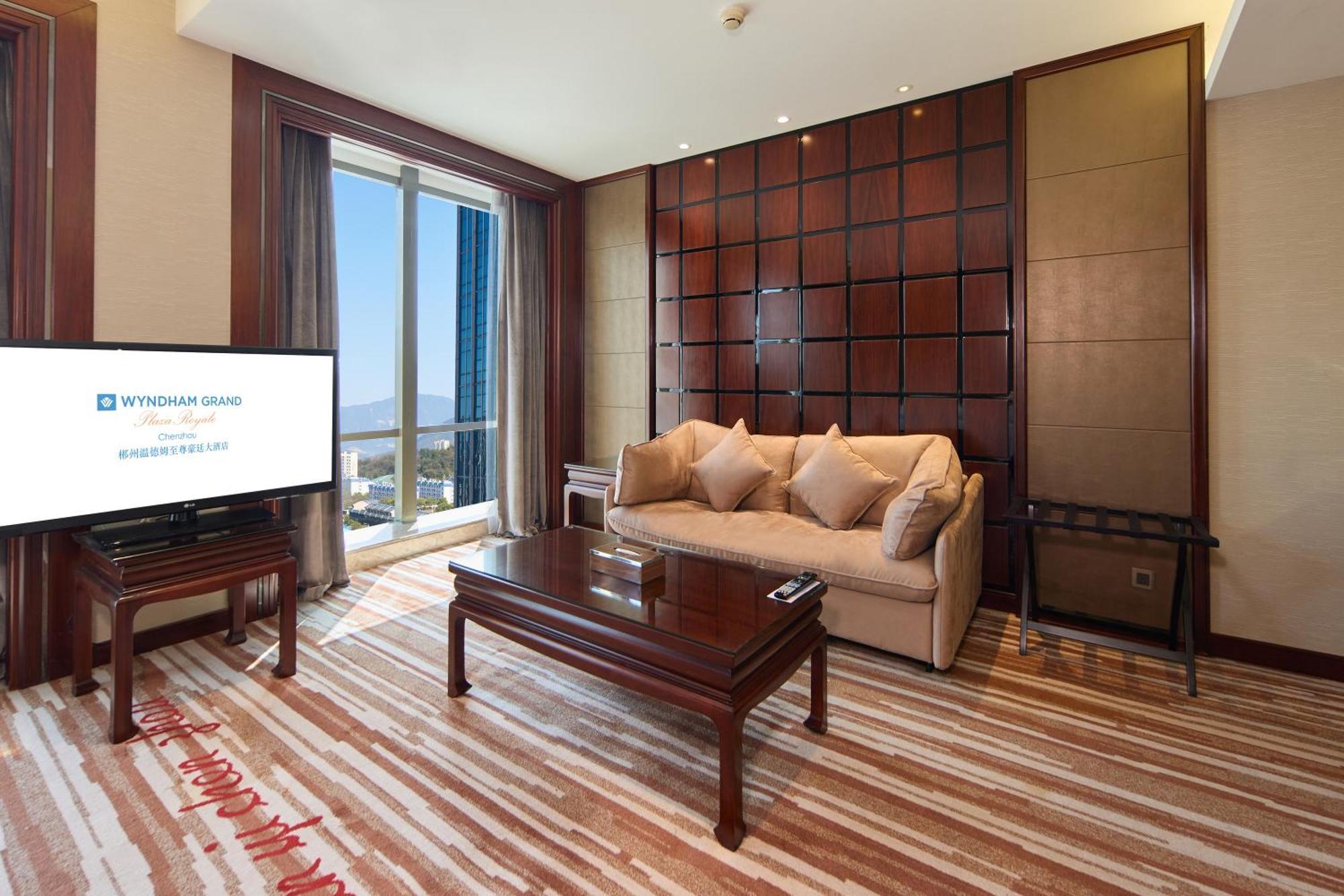 Wyndham Grand Plaza Royale Chenzhou Hotell Exteriör bild